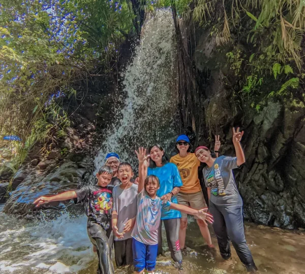 Trekking Sentul Seru Bersama Anak - Curug Leuwi Asih (2)