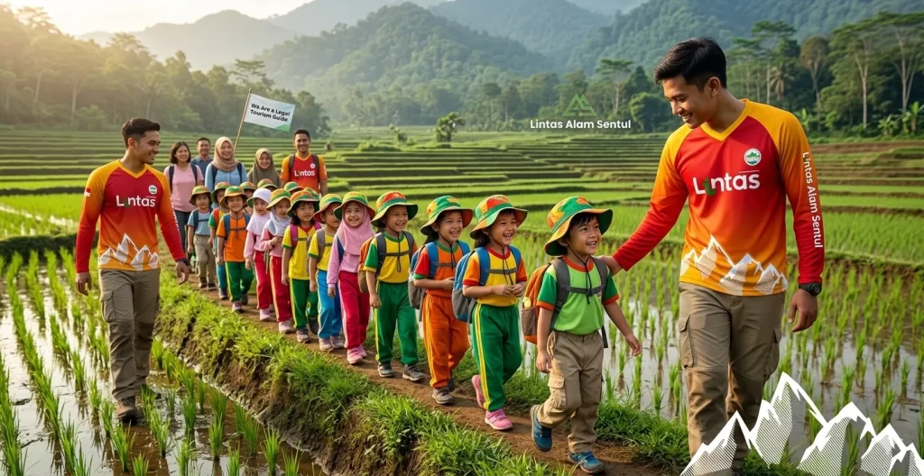 Belajar Menanam Padi: Paket Tambahan Trekking Edukasi untuk Siswa TK