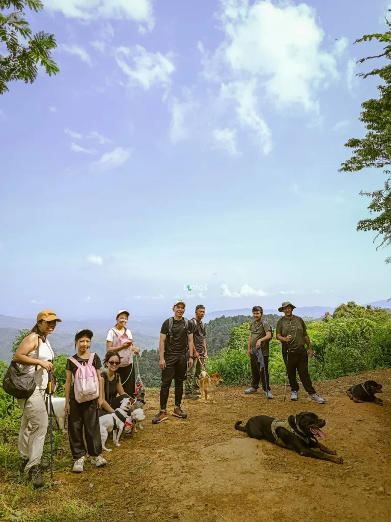 Trekking Sentul Bawa Anjing