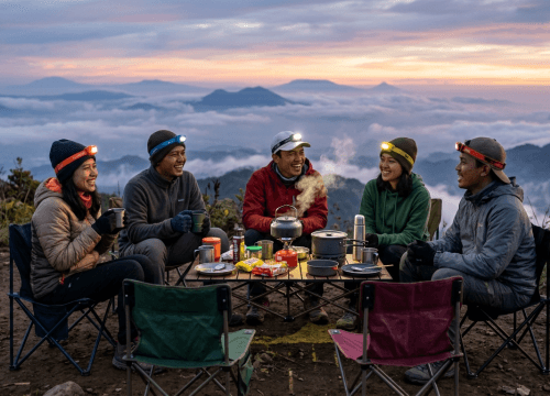 Paket Trekking Sunrise Sentul Private 2026: Berburu Matahari Terbit di 4 Puncak Terbaik