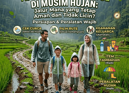 Tips Trekking Sentul di Musim Hujan: Jalur Mana yang Tetap Aman dan Tidak Licin?