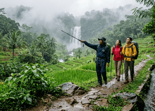Trekking di Musim Hujan: Aman atau Tidak? Jawaban dari Lintas Alam Sentul