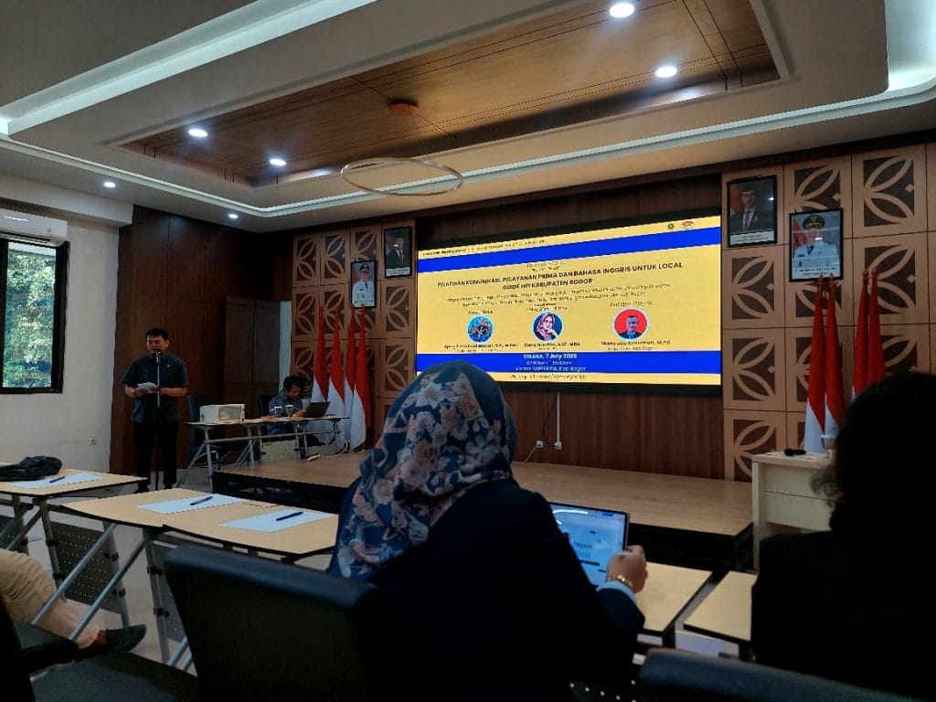 Pelatihan Komunikasi Lintas Alam Sentul